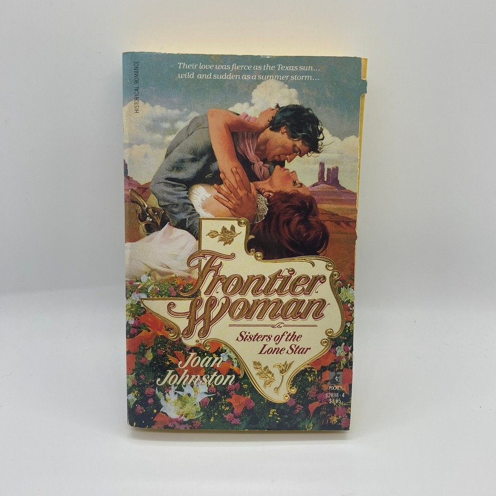 Joan Johnston Frontier Woman Paperback Book OS Multicolor Good Vintage Romance